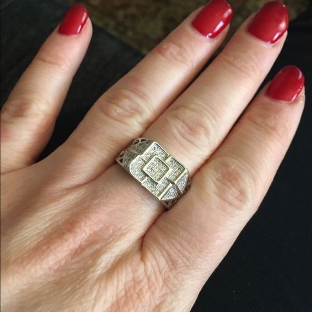 Silver ring  - Picture 3 of 4